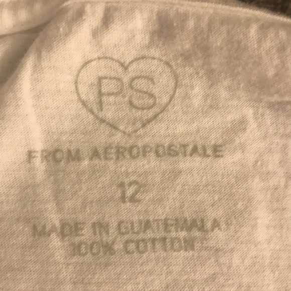 PS by Aeropostale White and Gold Top - Picture 2 of 3